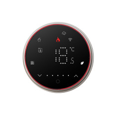 Терморегулятор Wi-Fi для теплої підлоги IN-THERM PWT 601 чорний сенсорний, програмований